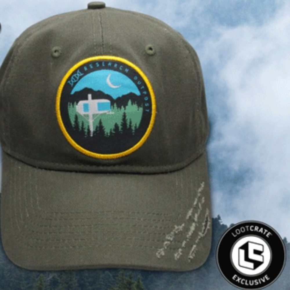 Loot Crate Exclusive Jurassic World Men's Research Outpost Adjustable Hat‎ Cap